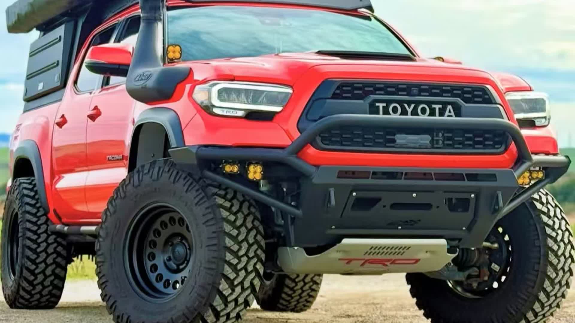 Ford Ranger canopy system installed on vehicle